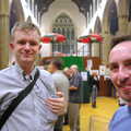 Nosher (with beer-holster shirt) and Dave L, The 28th Norwich Beer Festival, St. Andrew's Hall, Norwich - 26th October 2005