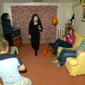 Jen's Hallowe'en Party and Sazzle's Leaving Do, Mission Road, Diss - 28th October 2005, Suey roams around