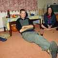 Jen's Hallowe'en Party and Sazzle's Leaving Do, Mission Road, Diss - 28th October 2005, The Boy Phil and Clare