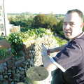 Russell looks over Eye, CISU Networks and Autumn Leaves at Norwich Cathedral, Eye and Norwich - 29th October 2005