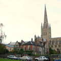 CISU Networks and Autumn Leaves at Norwich Cathedral, Eye and Norwich - 29th October 2005, The cathedral from the Close