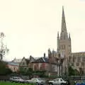 The cathedral from the Close, CISU Networks and Autumn Leaves at Norwich Cathedral, Eye and Norwich - 29th October 2005