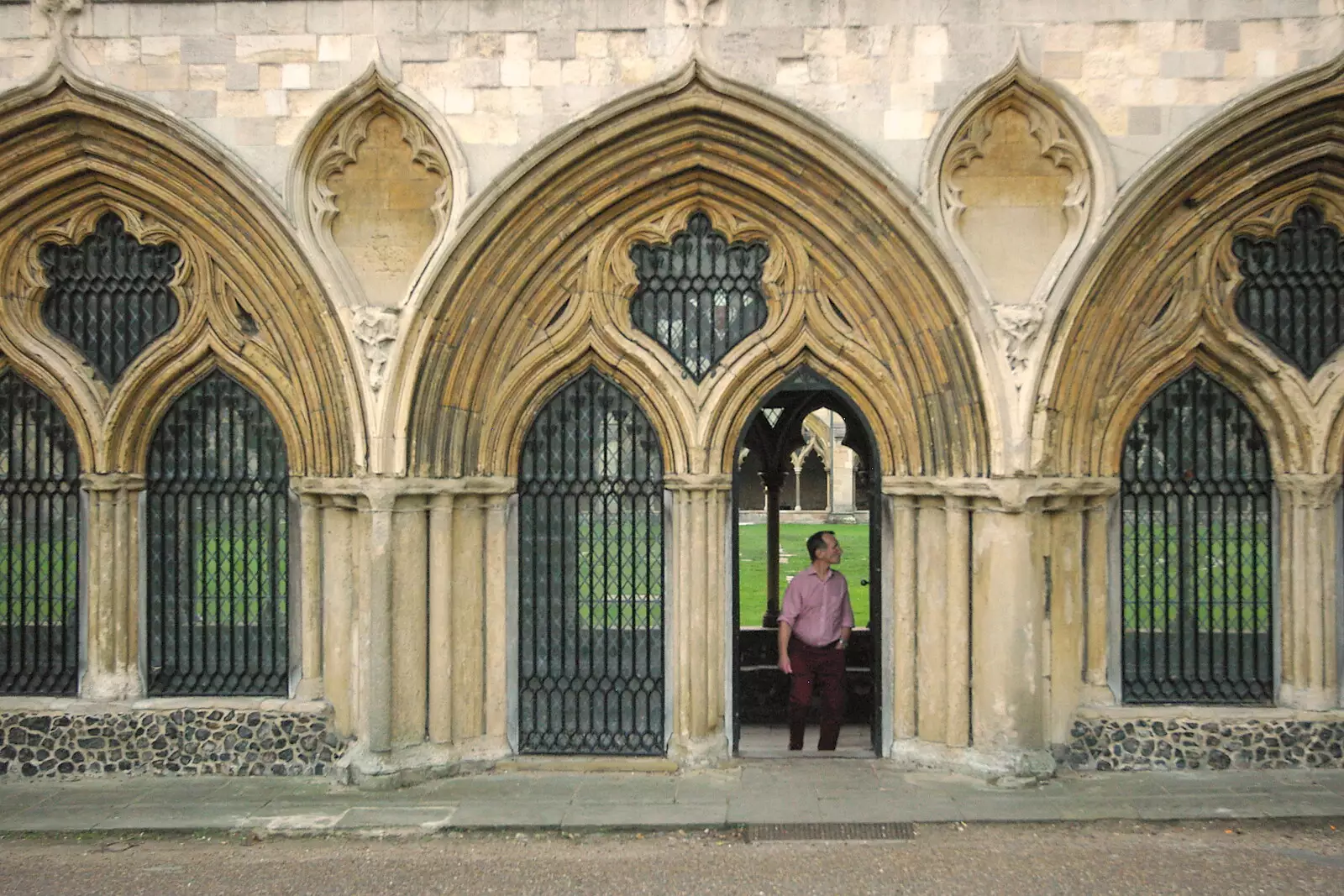 Entrance to the Cloisters, from CISU Networks and Autumn Leaves at Norwich Cathedral, Eye and Norwich - 29th October 2005