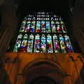 Stained glass, CISU Networks and Autumn Leaves at Norwich Cathedral, Eye and Norwich - 29th October 2005