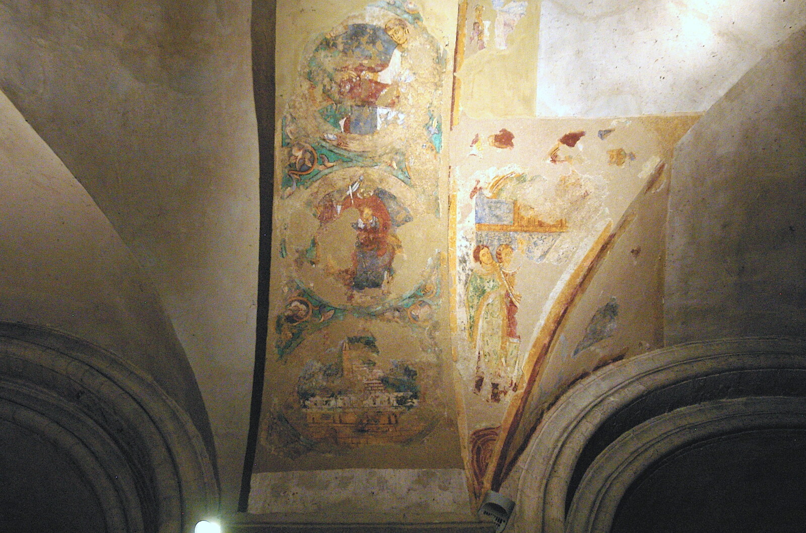 Mediaeval wall paintings from CISU Networks and Autumn Leaves at Norwich Cathedral, Eye and Norwich - 29th October 2005