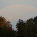A subdued red-light rainbow, CISU Networks and Autumn Leaves at Norwich Cathedral, Eye and Norwich - 29th October 2005