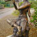 A Thai-style statue, Mother, Mike and the Stiffkey Light Shop, Cley and Holkham - 6th November 2005