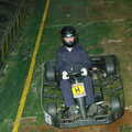 Isobel drives around, Qualcomm goes Karting in Caxton, Cambridgeshire - 7th November 2005