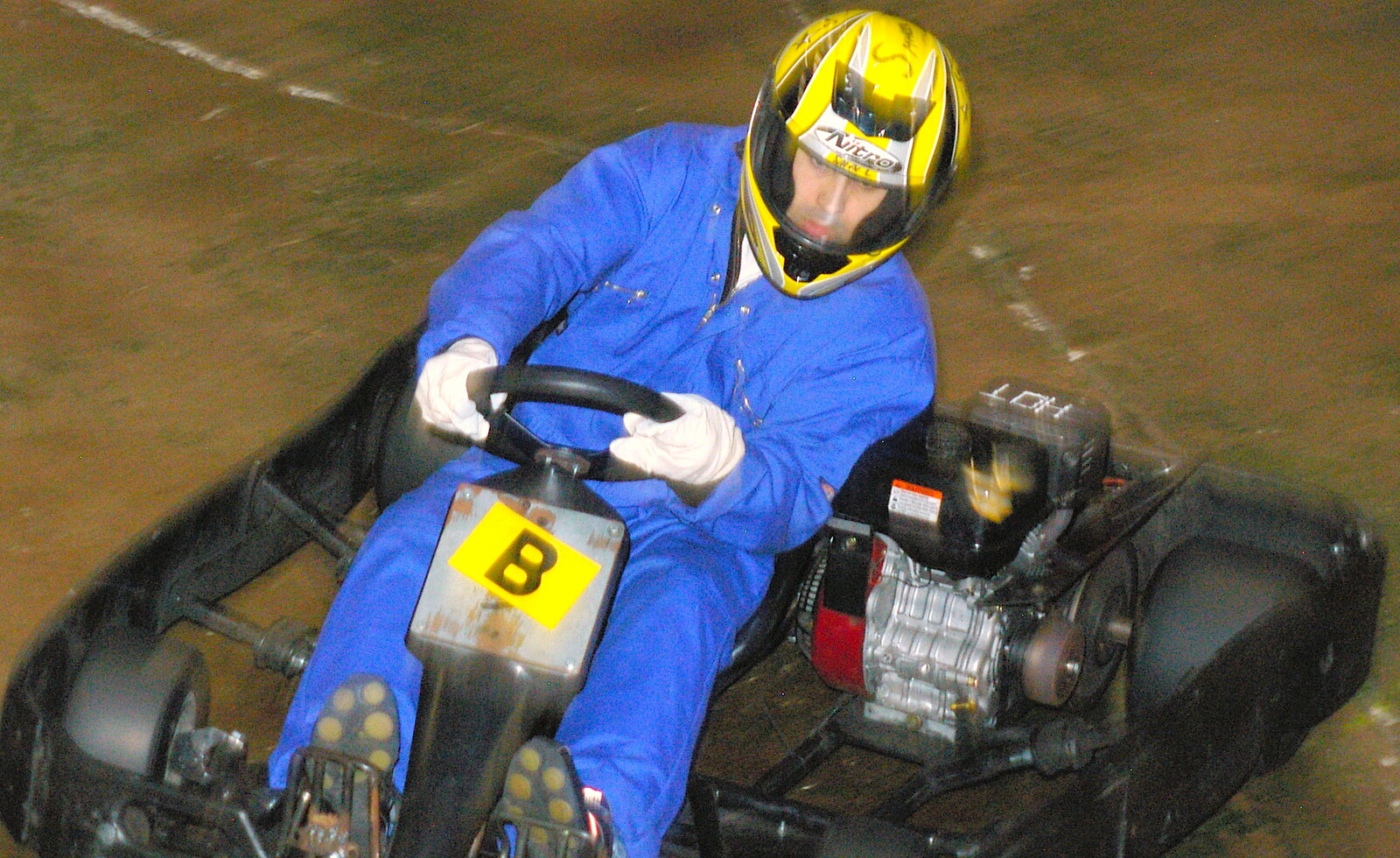 Petay races from Qualcomm goes Karting in Caxton, Cambridgeshire - 7th November 2005