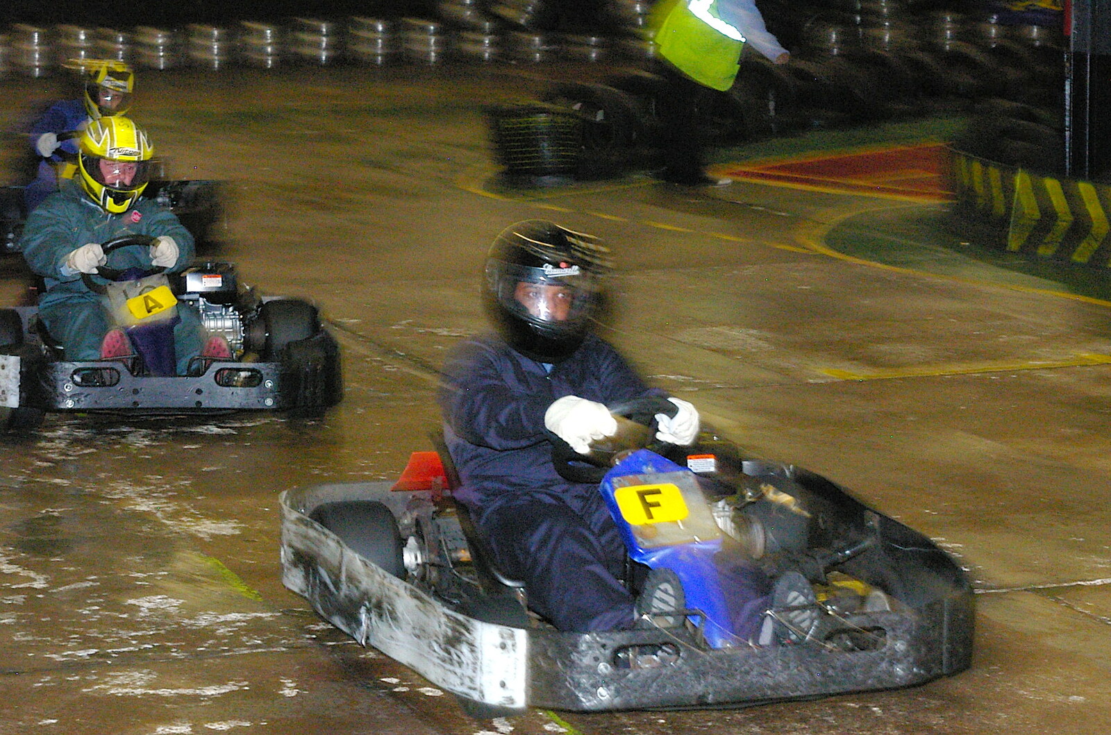 The race is on from Qualcomm goes Karting in Caxton, Cambridgeshire - 7th November 2005
