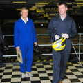 Tim and John Scott, Qualcomm goes Karting in Caxton, Cambridgeshire - 7th November 2005