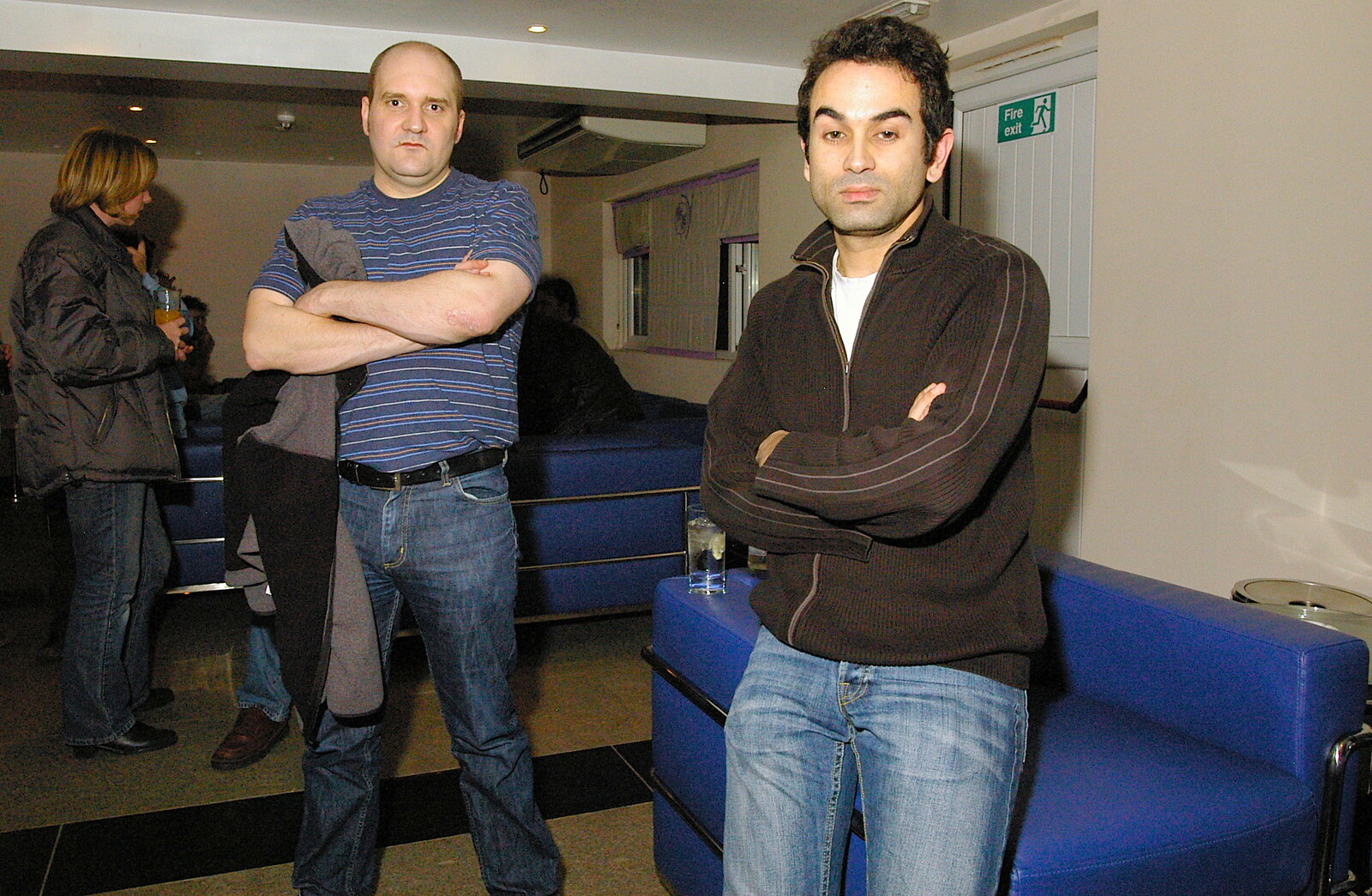 Francis and Arun from Qualcomm goes Karting in Caxton, Cambridgeshire - 7th November 2005