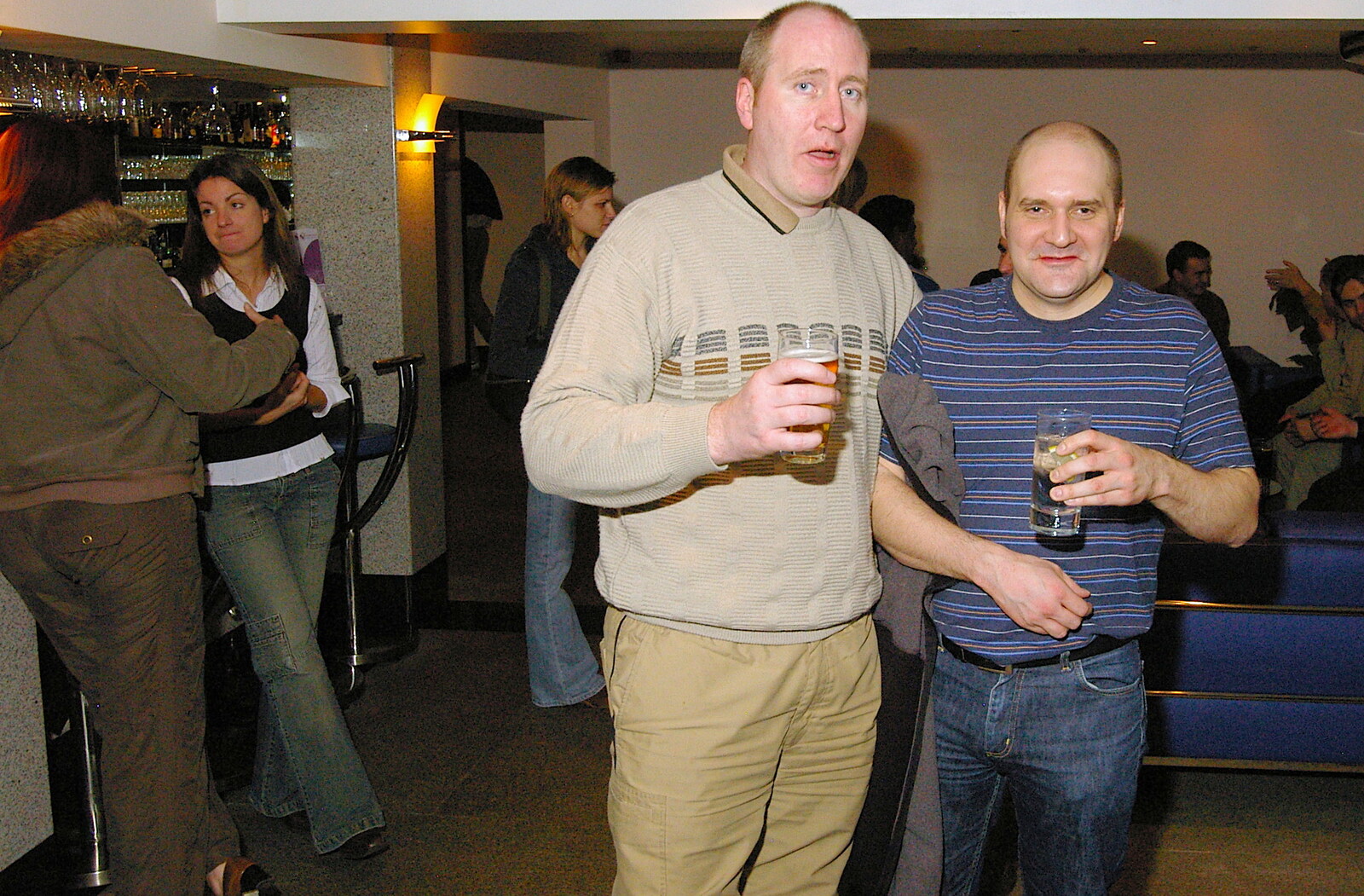 Russell and Francis from Qualcomm goes Karting in Caxton, Cambridgeshire - 7th November 2005