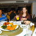 Food comes out, Qualcomm goes Karting in Caxton, Cambridgeshire - 7th November 2005