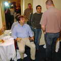 Liviu has a sit down, Qualcomm Europe All-Hands at the Berkeley Hotel, London - 9th November 2005