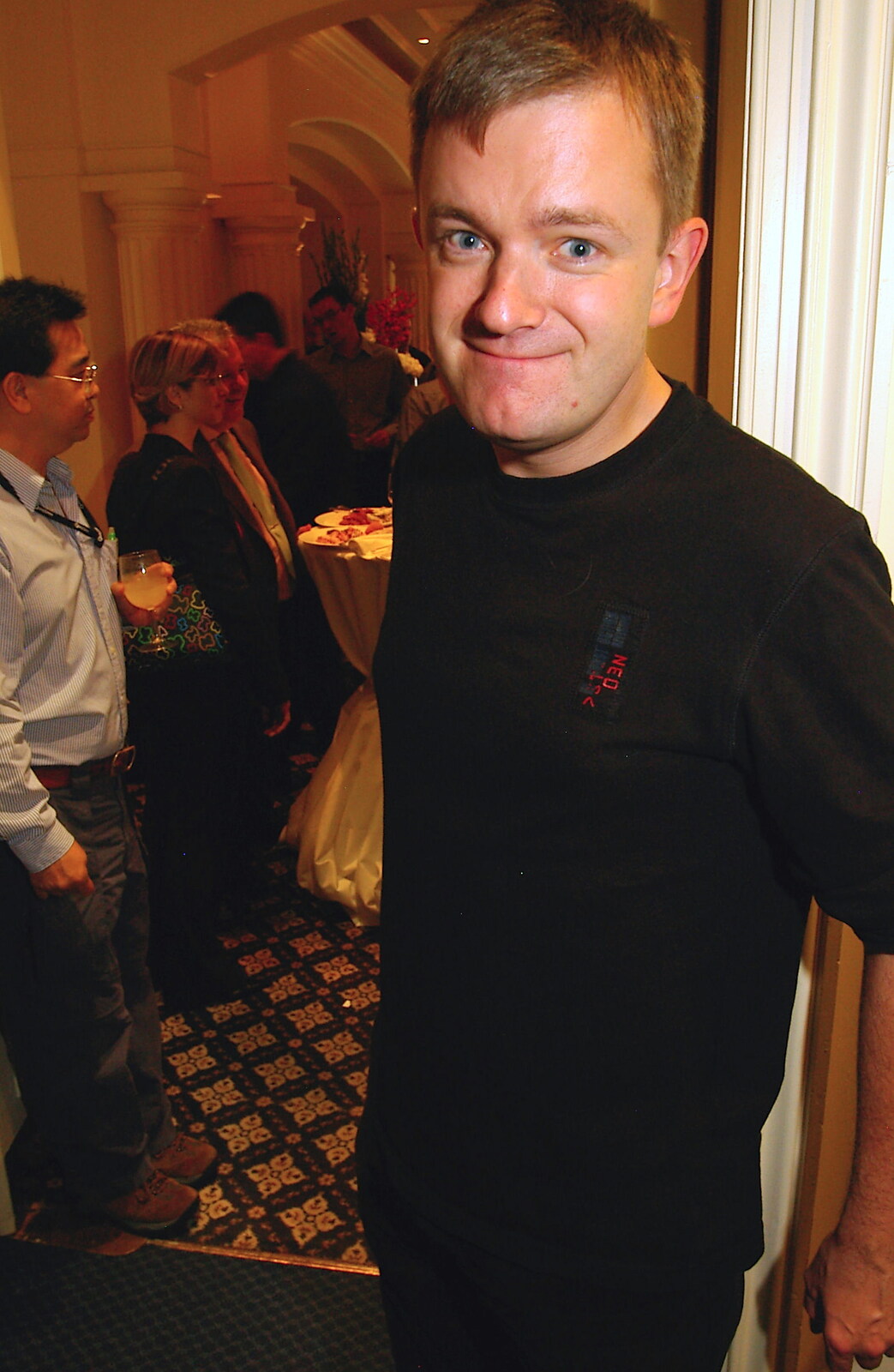 Nosher from Qualcomm Europe All-Hands at the Berkeley Hotel, London - 9th November 2005