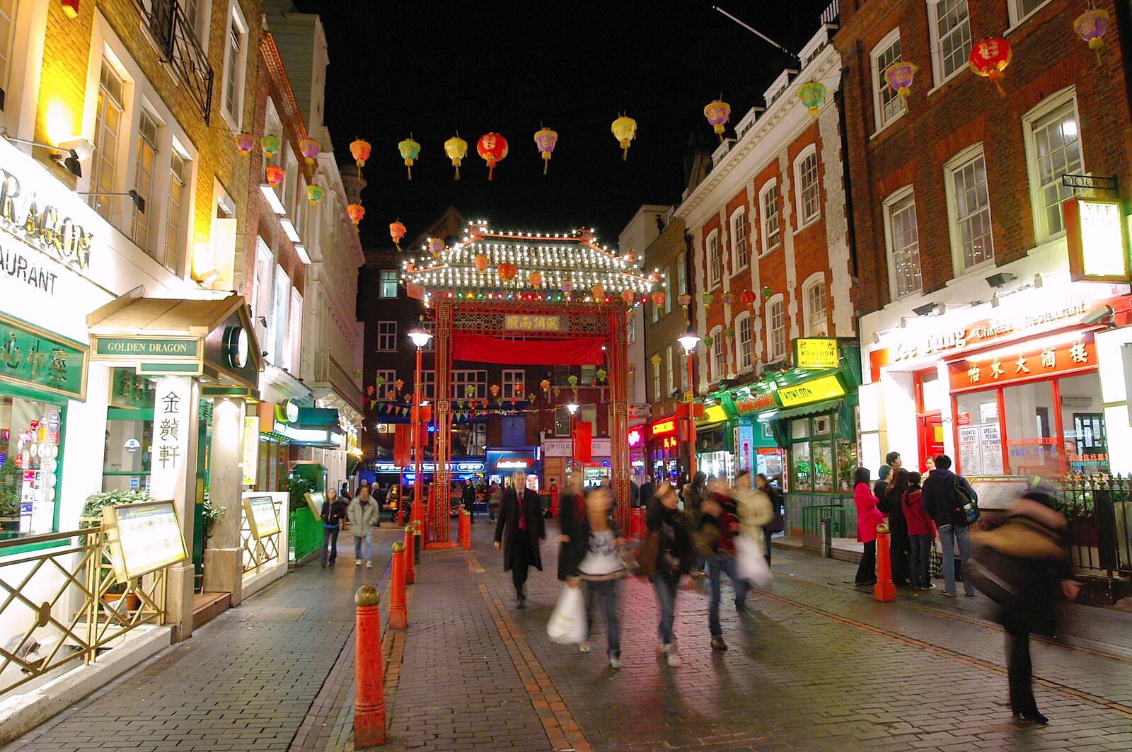 Chinatown from Qualcomm Europe All-Hands at the Berkeley Hotel, London - 9th November 2005