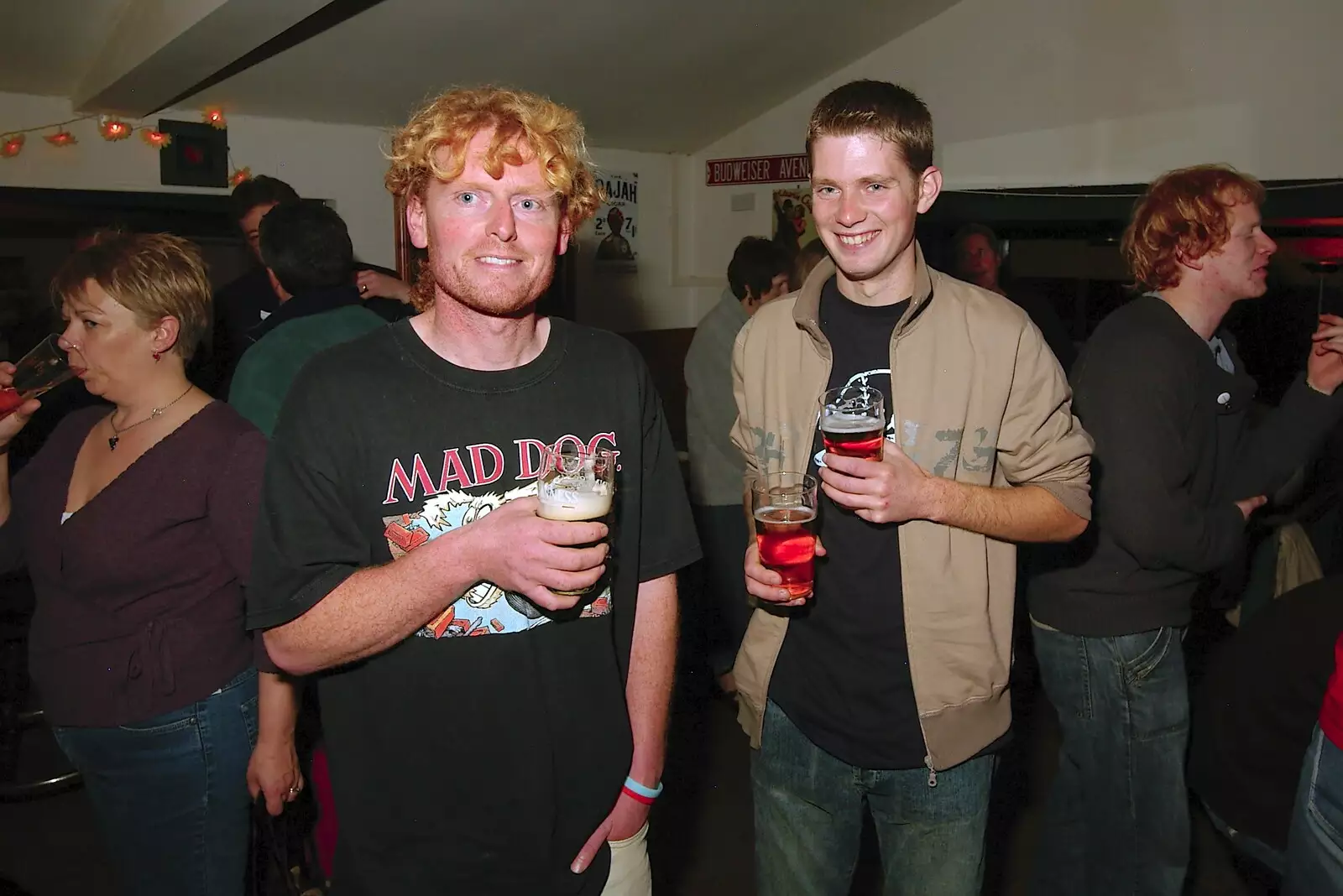 Wavy and The Boy Phil, from The Destruction of Padley's, and Alex Hill at the Barrel, Diss and Banham - 12th November 2005