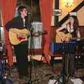 Sam and Daisy during their first set, Most Haunted, and Music at Bar 13 and the Cherry Tree, Mellis - 26th November 2005