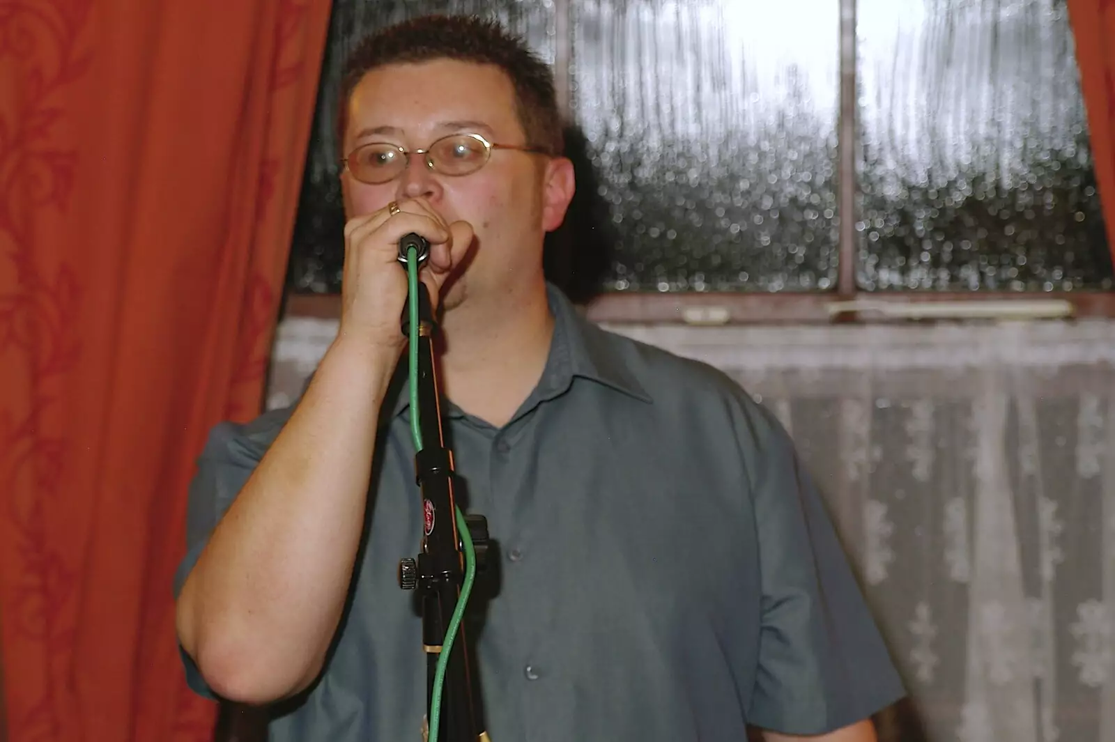 Andy, The landlord of the Cherry Tree, from Most Haunted, and Music at Bar 13 and the Cherry Tree, Mellis - 26th November 2005