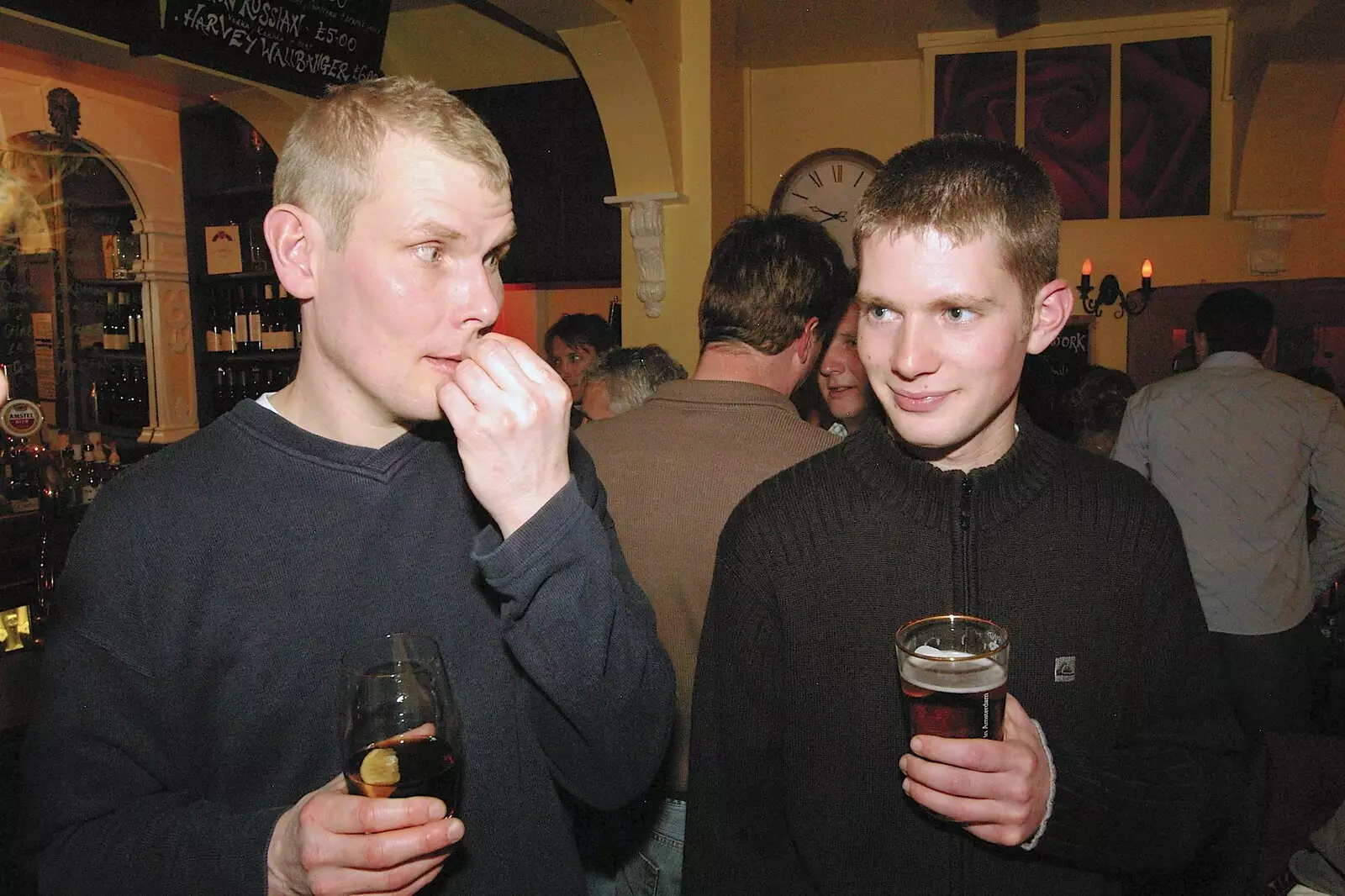 Bill and The Boy Phil, from Most Haunted, and Music at Bar 13 and the Cherry Tree, Mellis - 26th November 2005