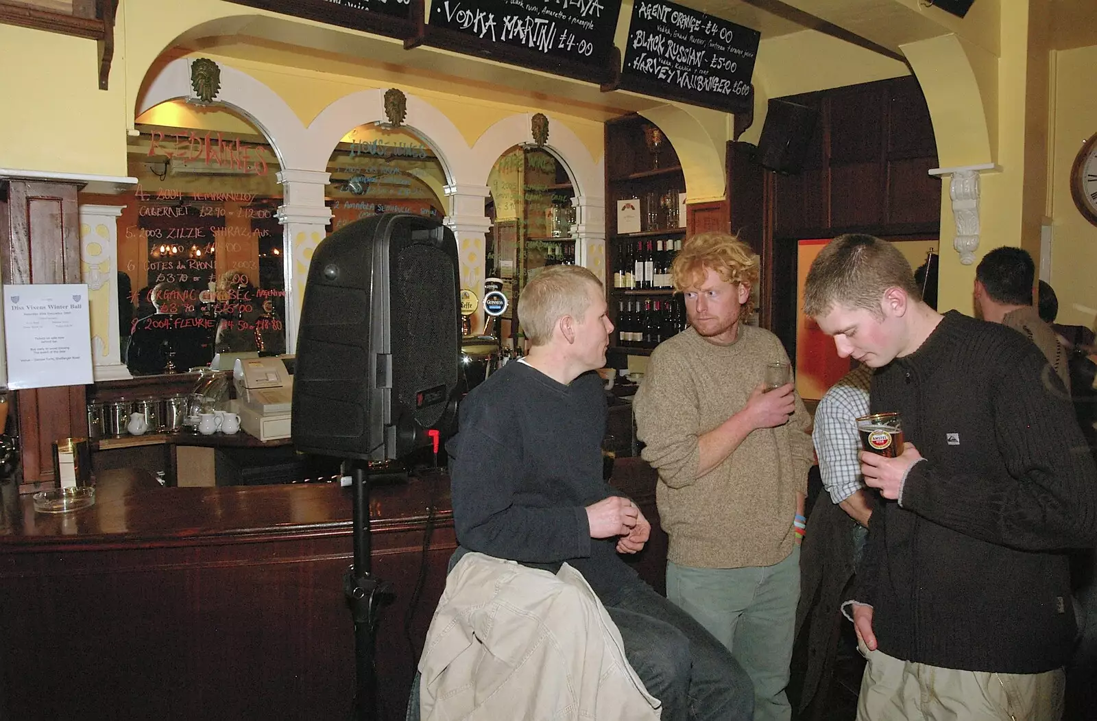 The eponymous bar of Bar 13, from Most Haunted, and Music at Bar 13 and the Cherry Tree, Mellis - 26th November 2005