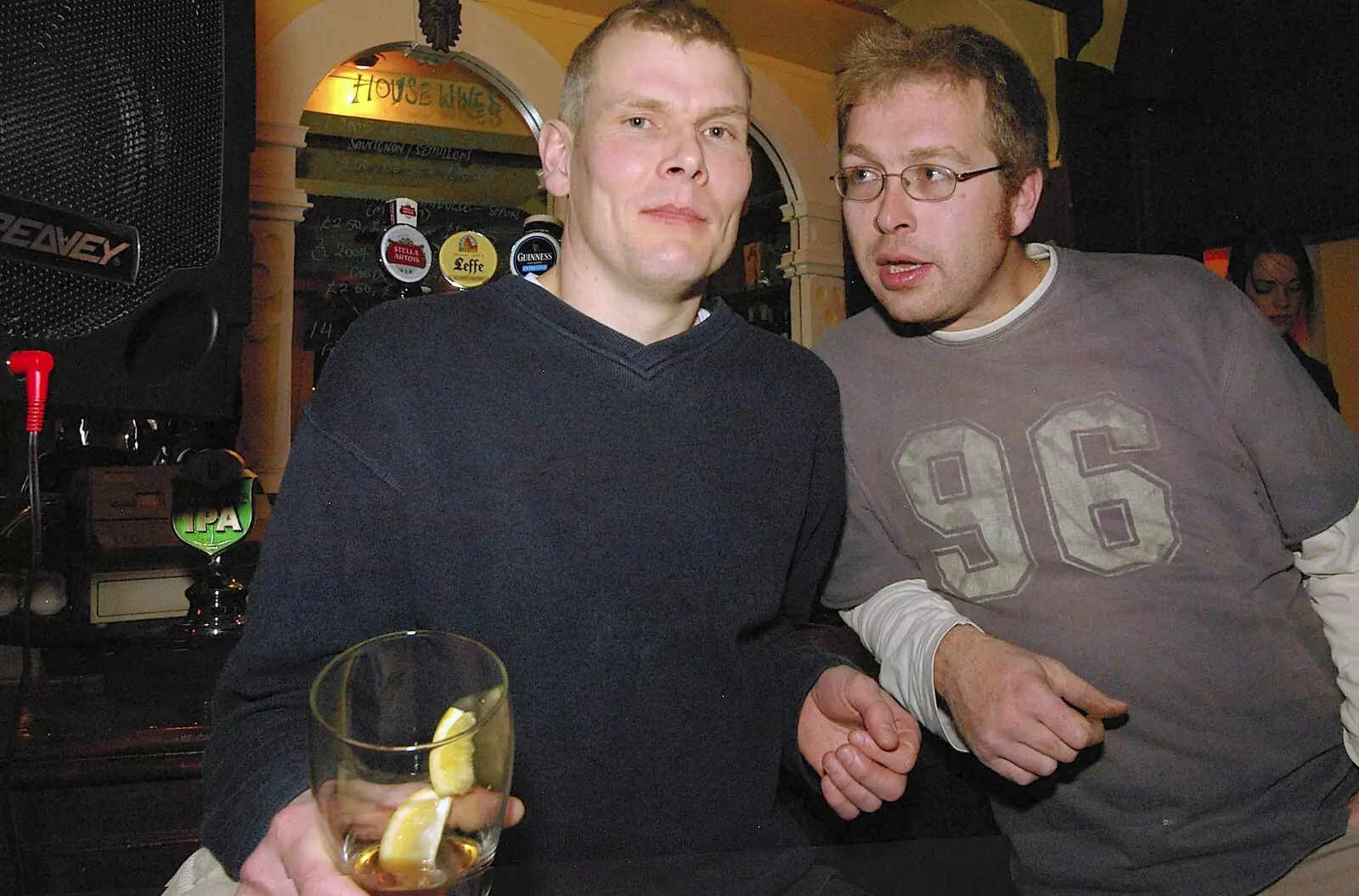 Bill and Marc, from Most Haunted, and Music at Bar 13 and the Cherry Tree, Mellis - 26th November 2005