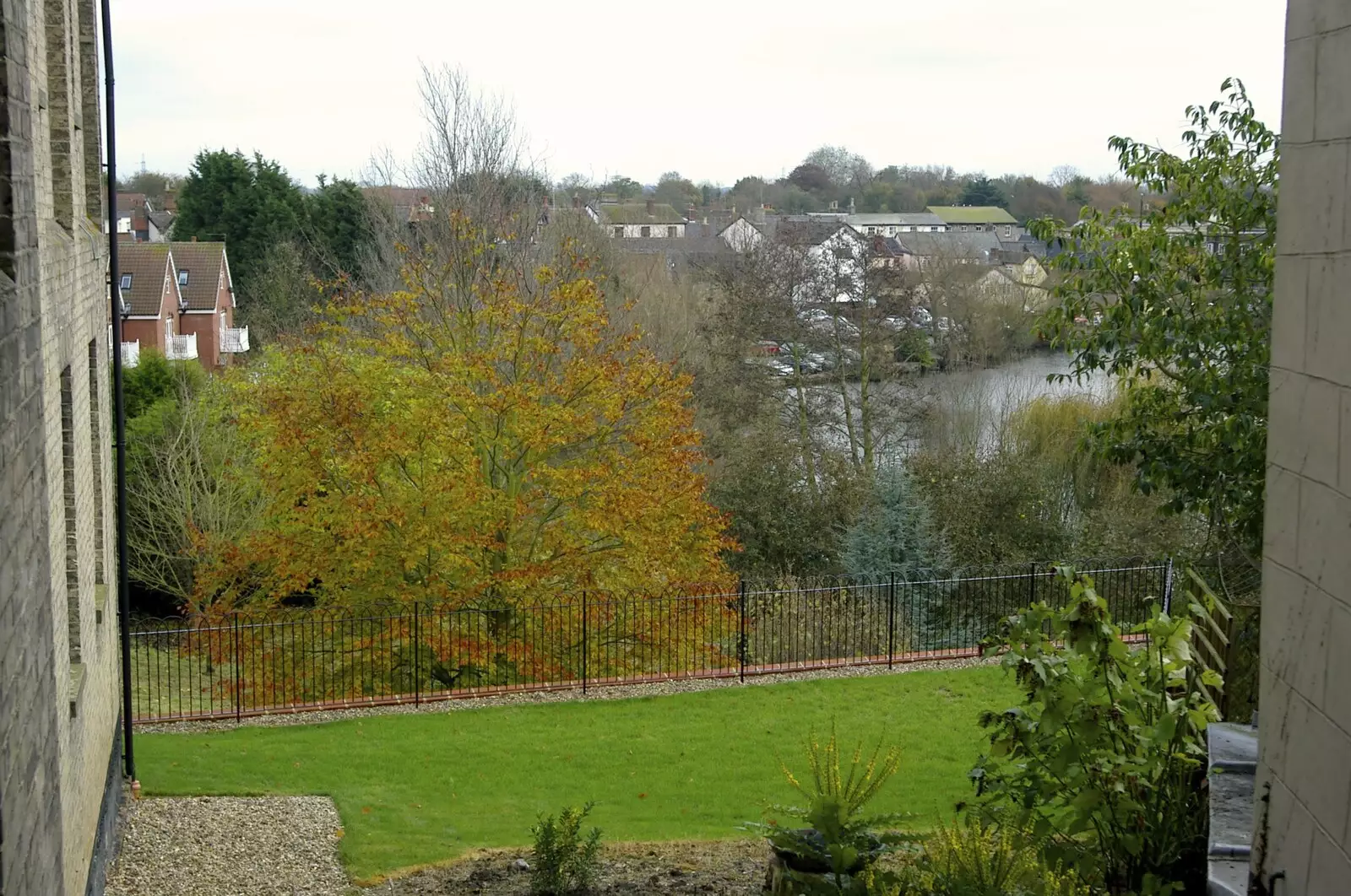 A view from Denmark Street, from Post-modern Alienation: Bleak House, a Diss Miscellany, Norfolk - 3rd December 2005