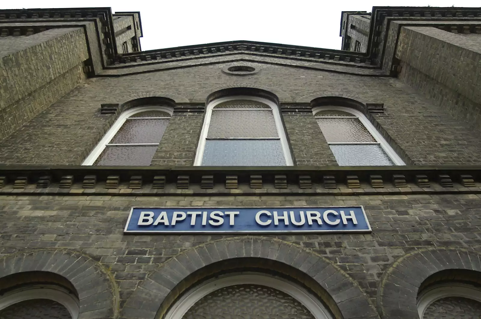 The austere Baptist Chapel on Denmark Hill, from Post-modern Alienation: Bleak House, a Diss Miscellany, Norfolk - 3rd December 2005