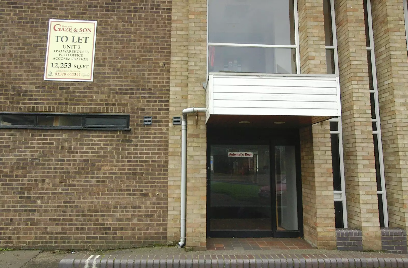 An empty office to let, from Post-modern Alienation: Bleak House, a Diss Miscellany, Norfolk - 3rd December 2005