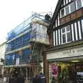 A shop on Mere Street gets some work done, Post-modern Alienation: Bleak House, a Diss Miscellany, Norfolk - 3rd December 2005