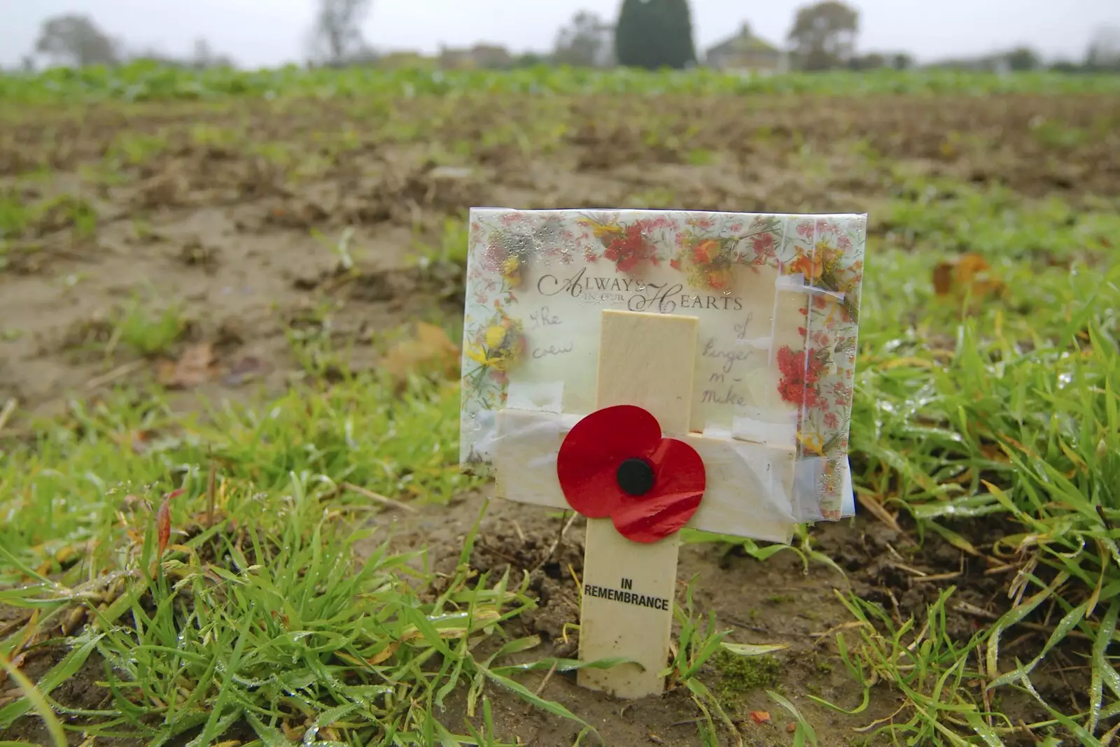 A dedication to the crew of the 'Finger M - Mike', from Pheasants, Sunsets and The BBs at Bressingham, Norfolk - 11th December 2005