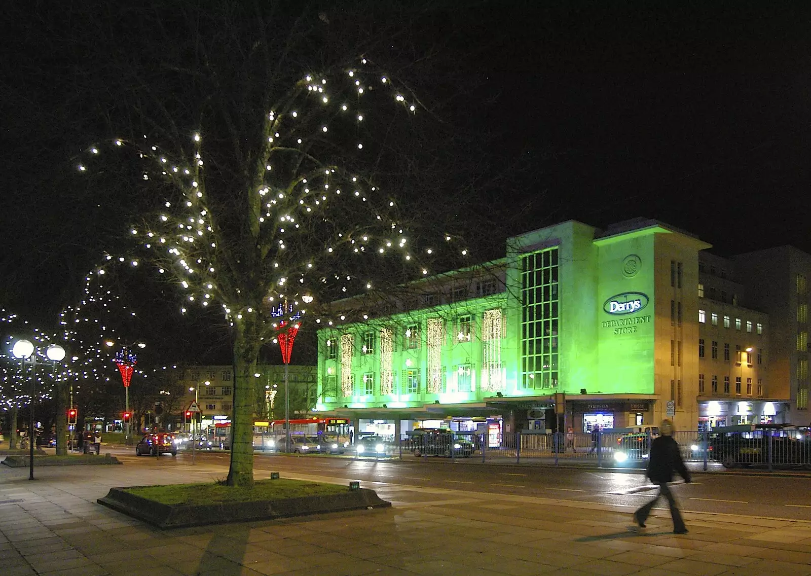 Derry's Department Store near Derry's Cross, from Uni: A Polytechnic Reunion, Plymouth, Devon - 17th December 2005