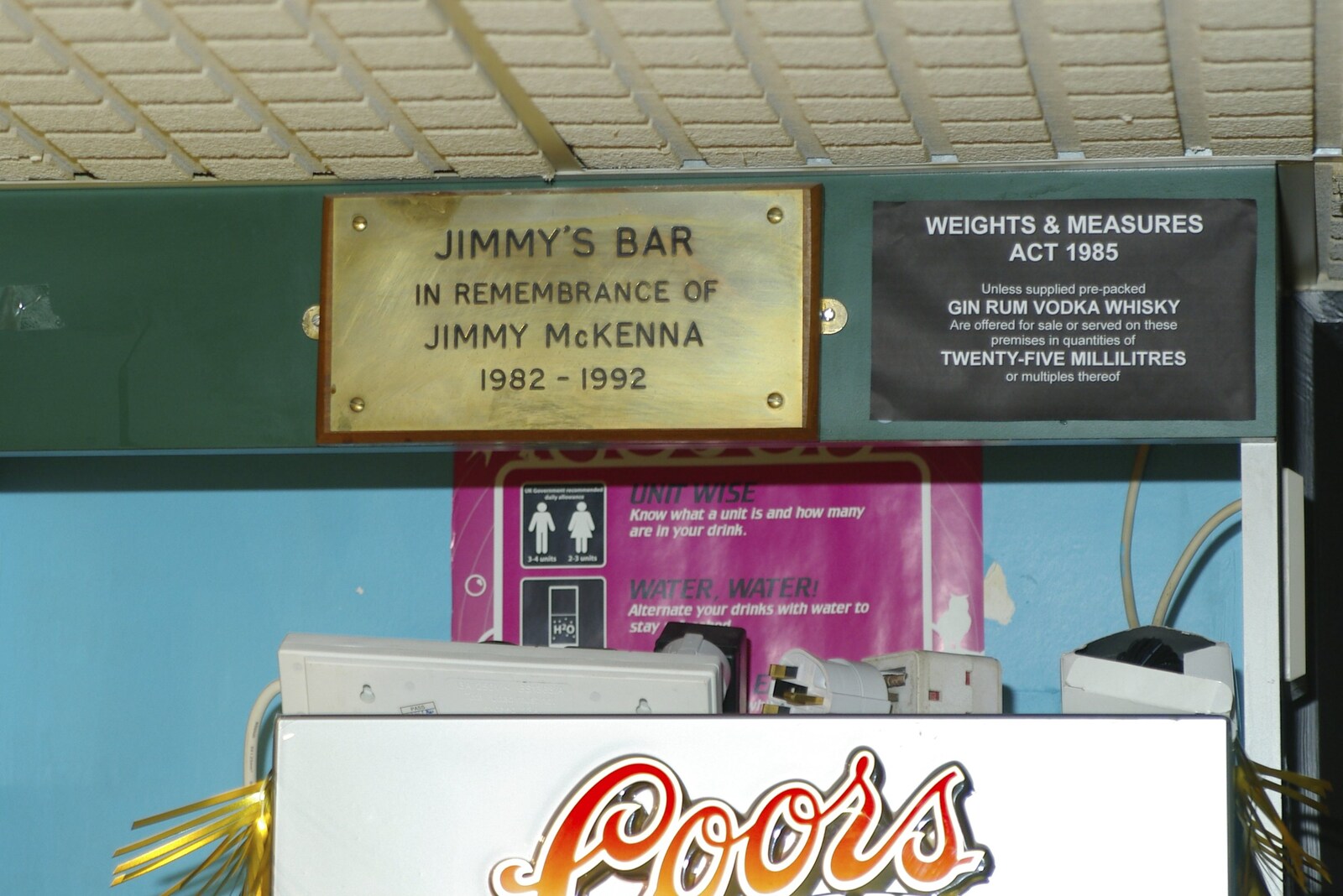 In memory of Wee Jimmy from Uni: A Polytechnic Reunion, Plymouth, Devon - 17th December 2005