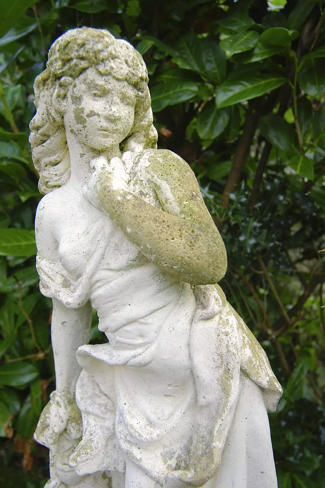 Alabaster statue, from A Wander Around Hoo Meavy and Burrator, Dartmoor, Devon - 18th December 2005