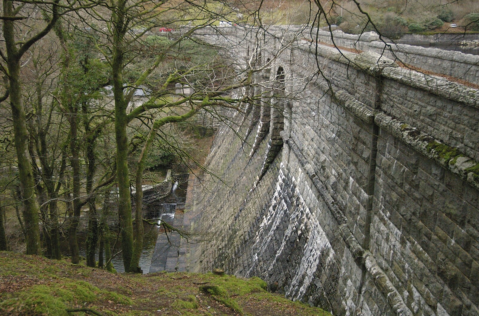 Burrator Dam from A Wander Around Hoo Meavy and Burrator, Dartmoor, Devon - 18th December 2005