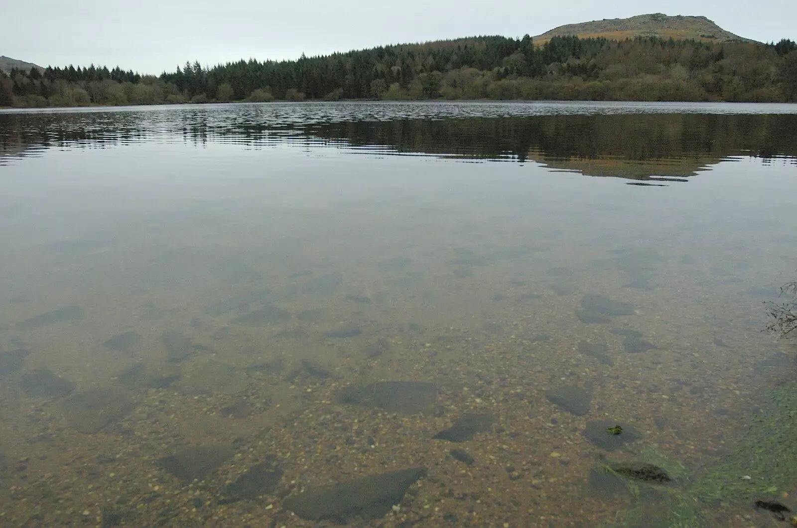 Burrator resevoir, from A Wander Around Hoo Meavy and Burrator, Dartmoor, Devon - 18th December 2005