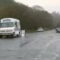 The optimistic ice-cream van braves the weather, A Wander Around Hoo Meavy and Burrator, Dartmoor, Devon - 18th December 2005