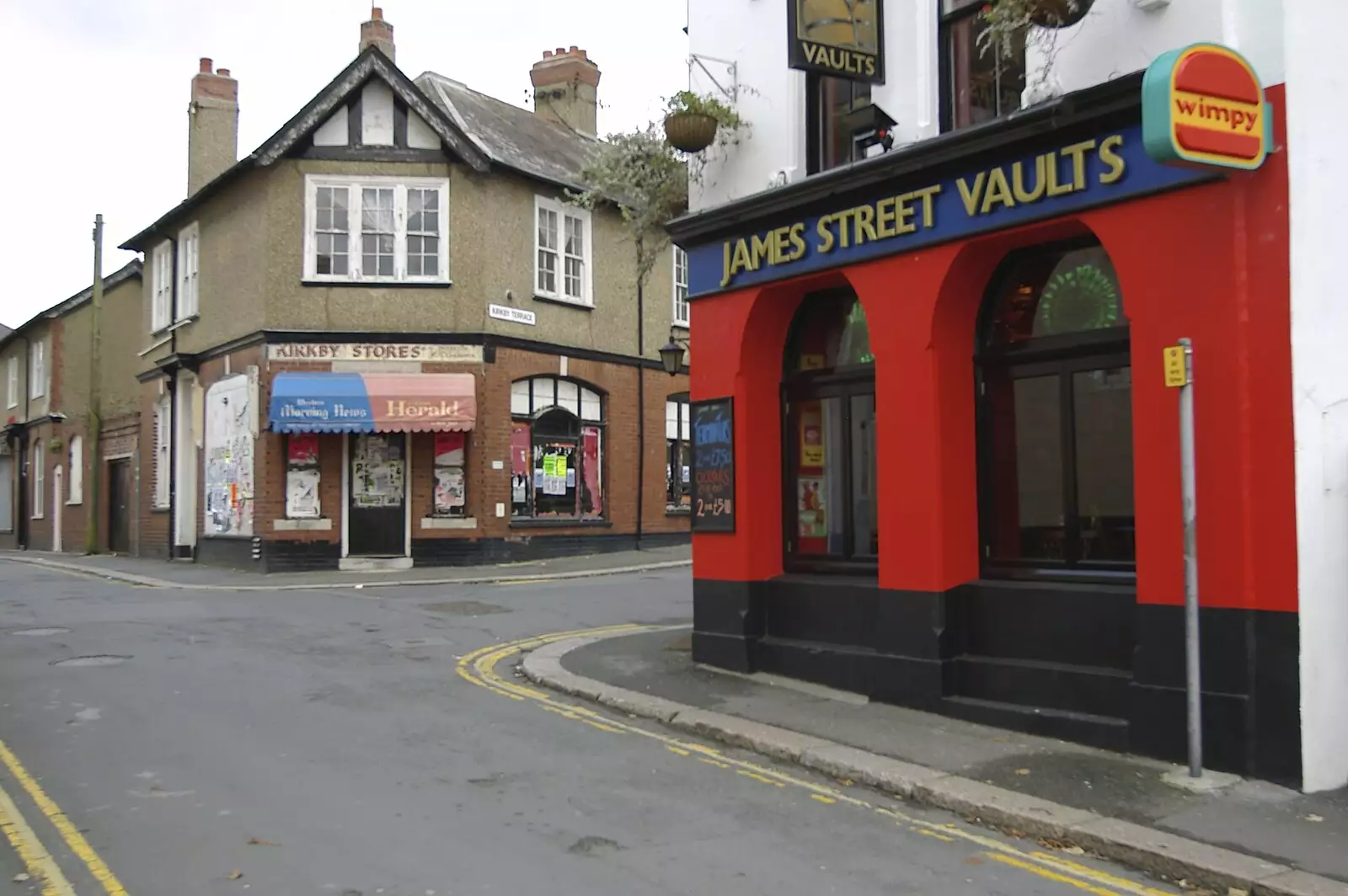 Kirkby Stores and the James Street Vaults, from Uni: A Wander Around the Campus, Plymouth, Devon - 18th December 2005