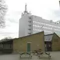 Back of the Students' Union, and the Science Block, Uni: A Wander Around the Campus, Plymouth, Devon - 18th December 2005