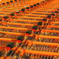 A million B&Q shopping trolleys, Pre-Christmas Roundup: Wigs, Beers and Kebabs, Diss, Norfolk - 24th December 2005