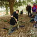 Chris Boyton introduces his bows, Walk Like a Shadow: A Day With Ray Mears, Ashdown Forest, East Sussex - 29th December 2005