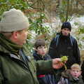 The uses of sphagnum moss are explained, Walk Like a Shadow: A Day With Ray Mears, Ashdown Forest, East Sussex - 29th December 2005