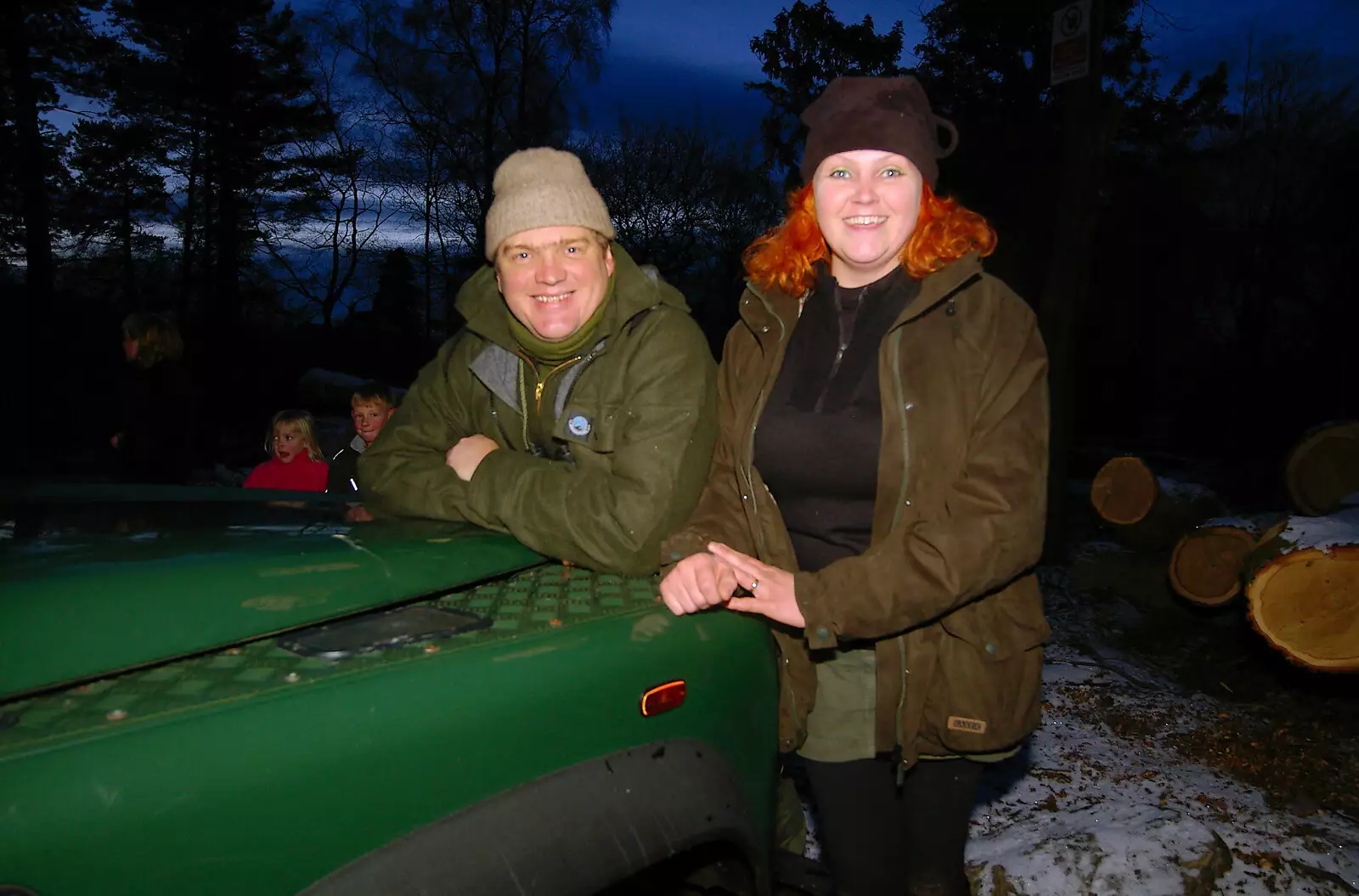 A photo with Ray Mears, from Walk Like a Shadow: A Day With Ray Mears, Ashdown Forest, East Sussex - 29th December 2005