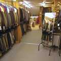 Racks of suits, and a fitting mirror, A Portrait of Hopgoods: Gentlemen's Outfitters, Diss, Norfolk - 4th January 2006