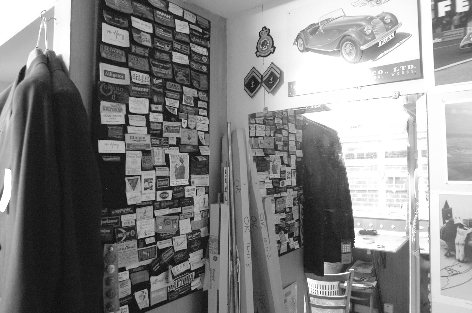 A ton of business cards from A Portrait of Hopgoods: Gentlemen's Outfitters, Diss, Norfolk - 4th January 2006