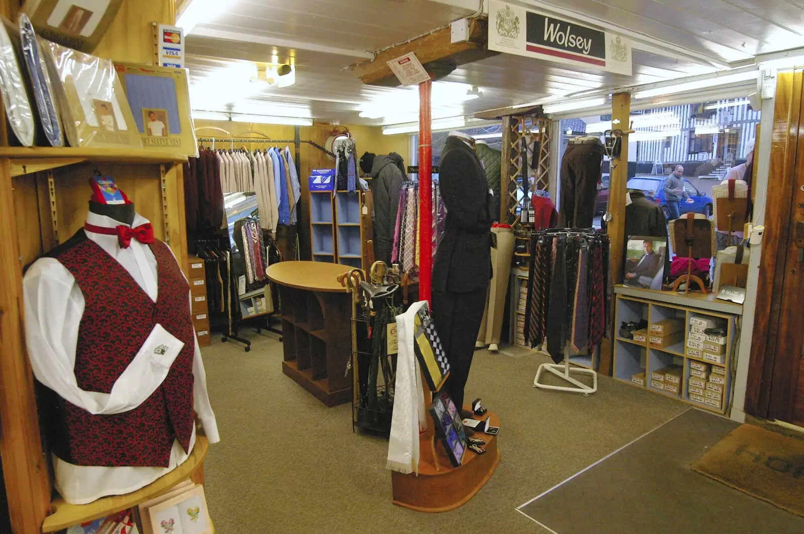 Another bit of the shop, from A Portrait of Hopgoods: Gentlemen's Outfitters, Diss, Norfolk - 4th January 2006