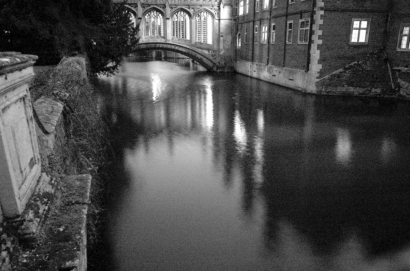 The Bridge of Sighs at St John's College from Wrecked Cars, A Night Out and Stick Game in the Cherry Tree, Cambridge and Yaxley, Suffolk- 24th February 2006