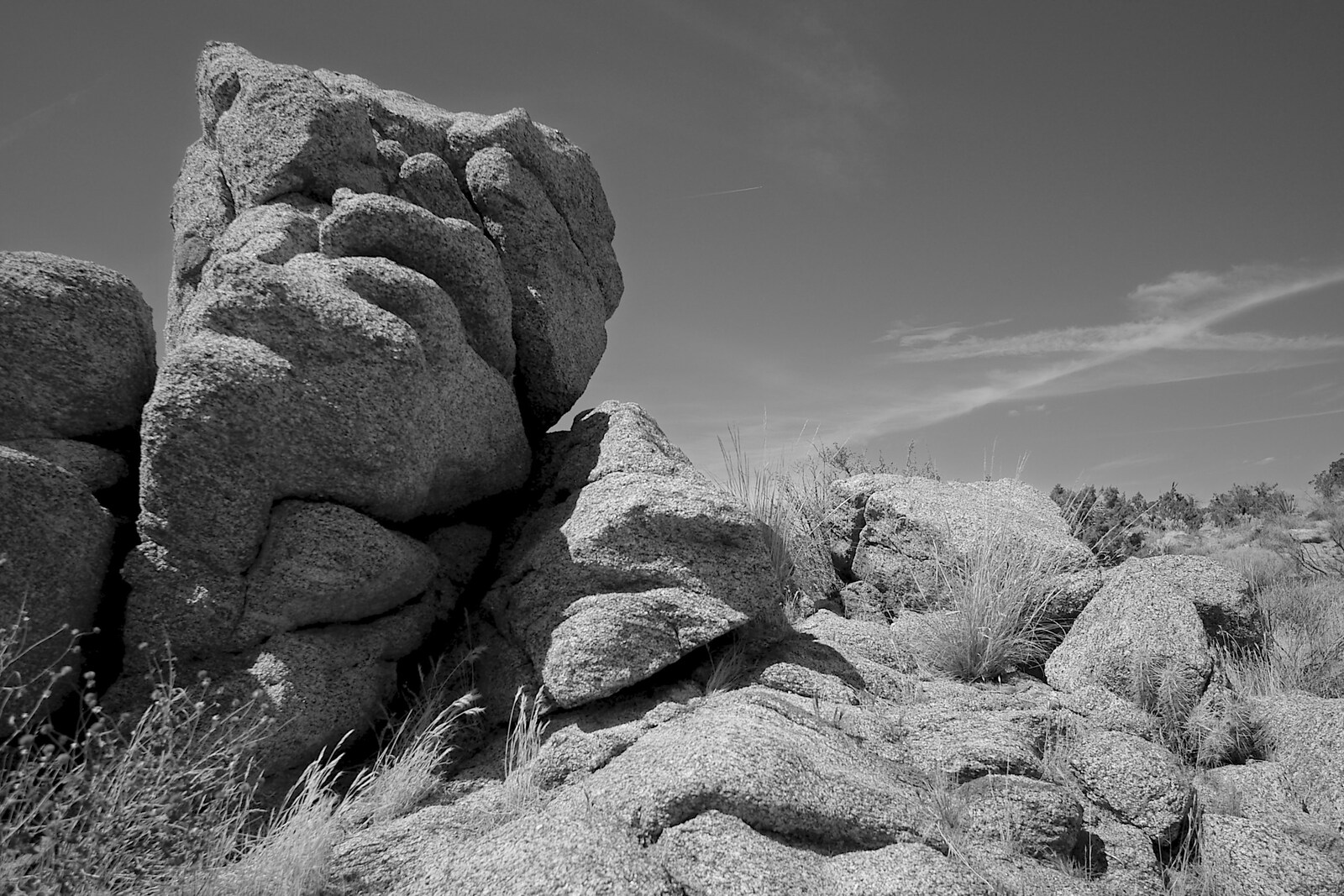 Big rocks from Mojave Desert: San Diego to Joshua Tree and Twentynine Palms, California, US - 5th March 2006