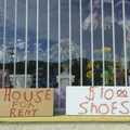 A house for rent, and some cheap footwear, Mojave Desert: San Diego to Joshua Tree and Twentynine Palms, California, US - 5th March 2006
